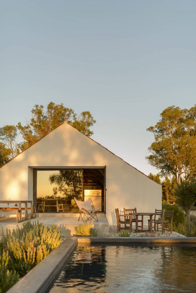 backyard terrace 684x1024 Enter Arquitectura Converts an Old Warehouse Into a Family Home