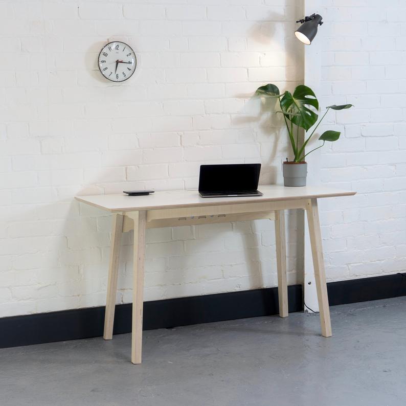 handmade home office desk Our Picks: 10 Best White Home Office Desks You Can Get Right Now