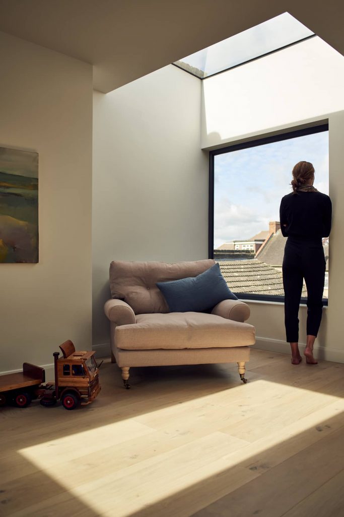 armchair corner 683x1024 Loft Conversion and Roof Extension by Mitchell + Corti Architects