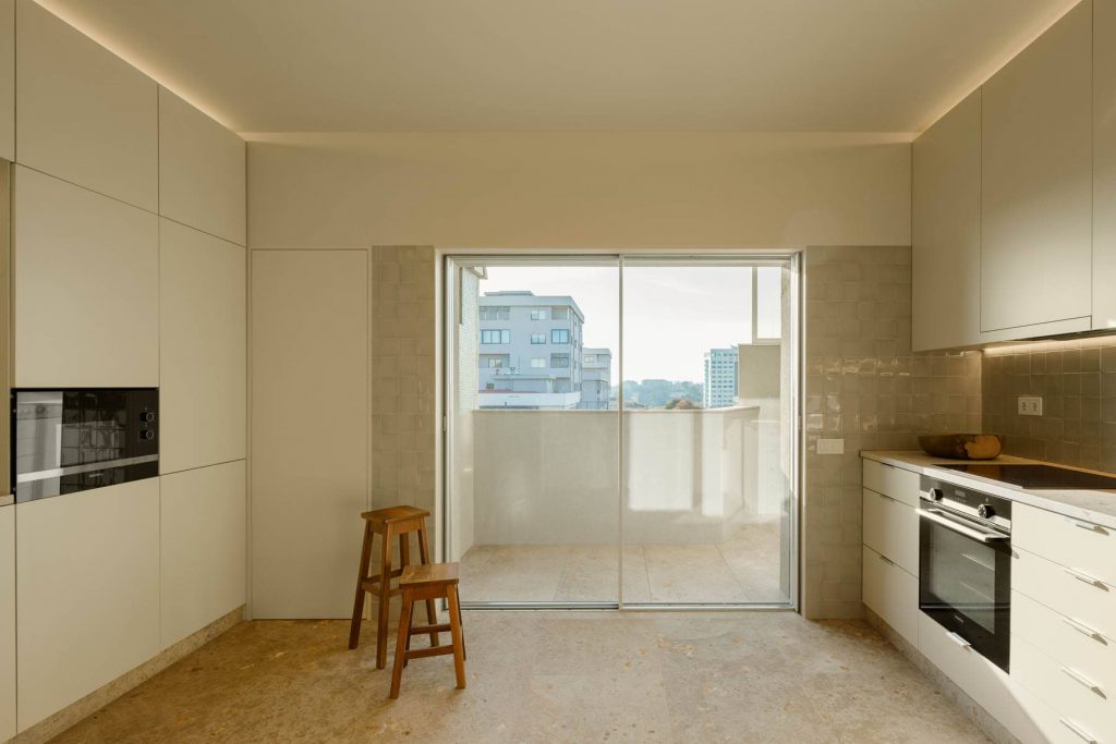 kitchen area 1024x683 Subtle Apartment Renovation by Costa Lima Arquitectos