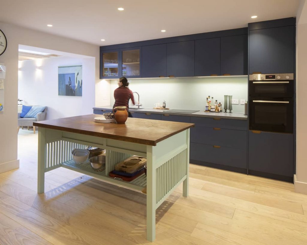 kitchen space 1024x819 Extension of a Victorian House in London by Sam Tisdall Architects