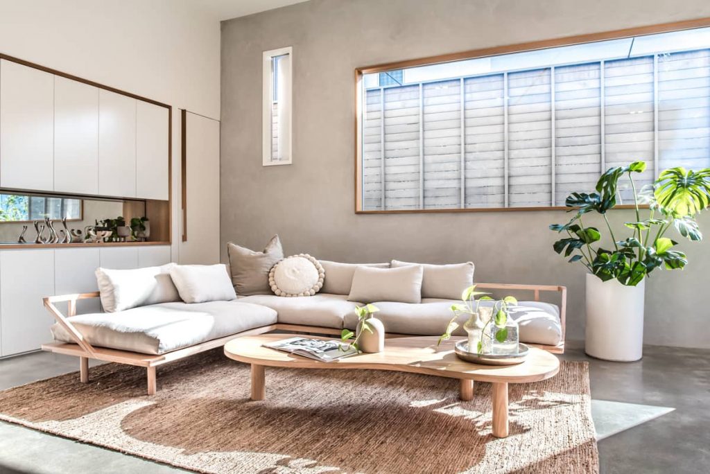 living room 1024x684 Sunshine Beach House by Teeland Architects