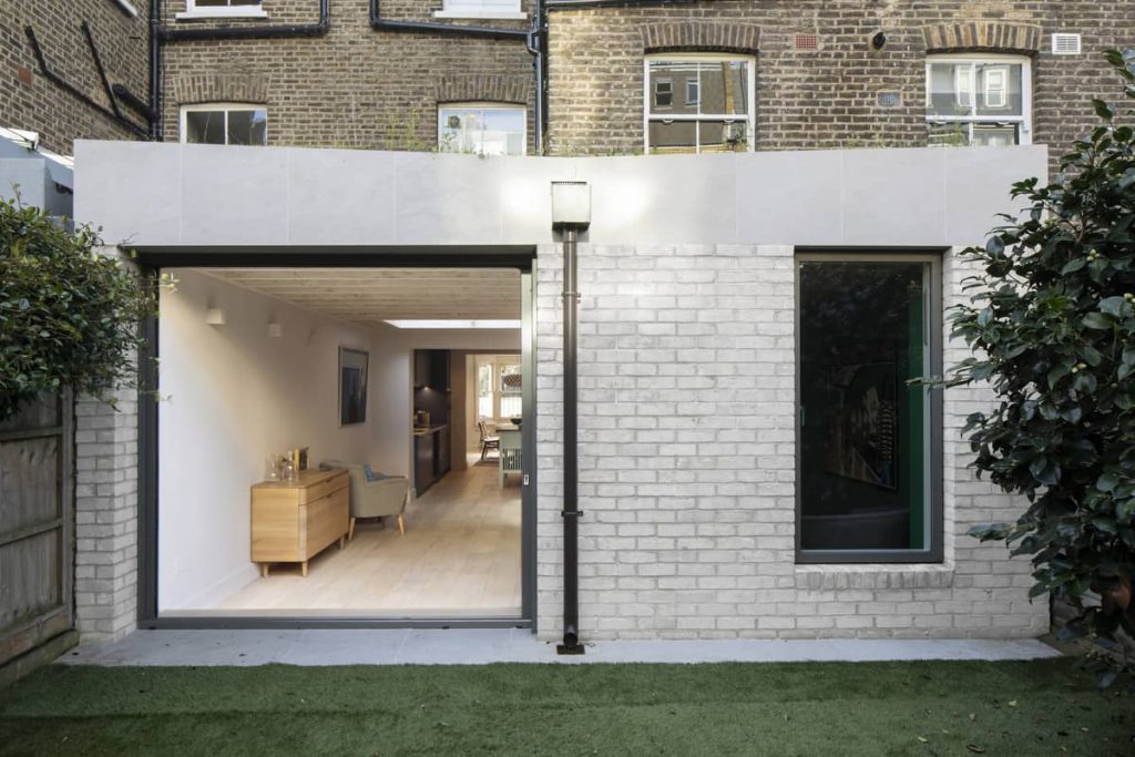 rear elevation 1024x683 Extension of a Victorian House in London by Sam Tisdall Architects