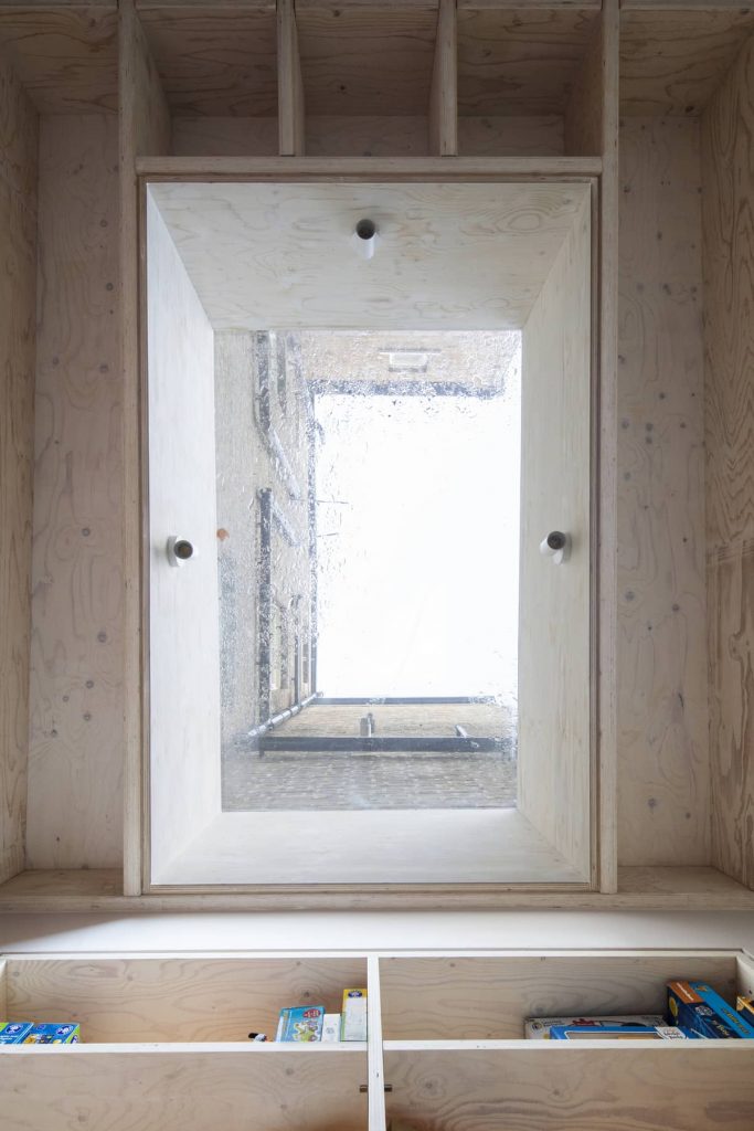 skylight 683x1024 Extension of a Victorian House in London by Sam Tisdall Architects