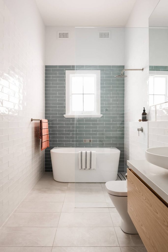 bathroom 683x1024 A Modernization of a Character Home by Mountford Architects