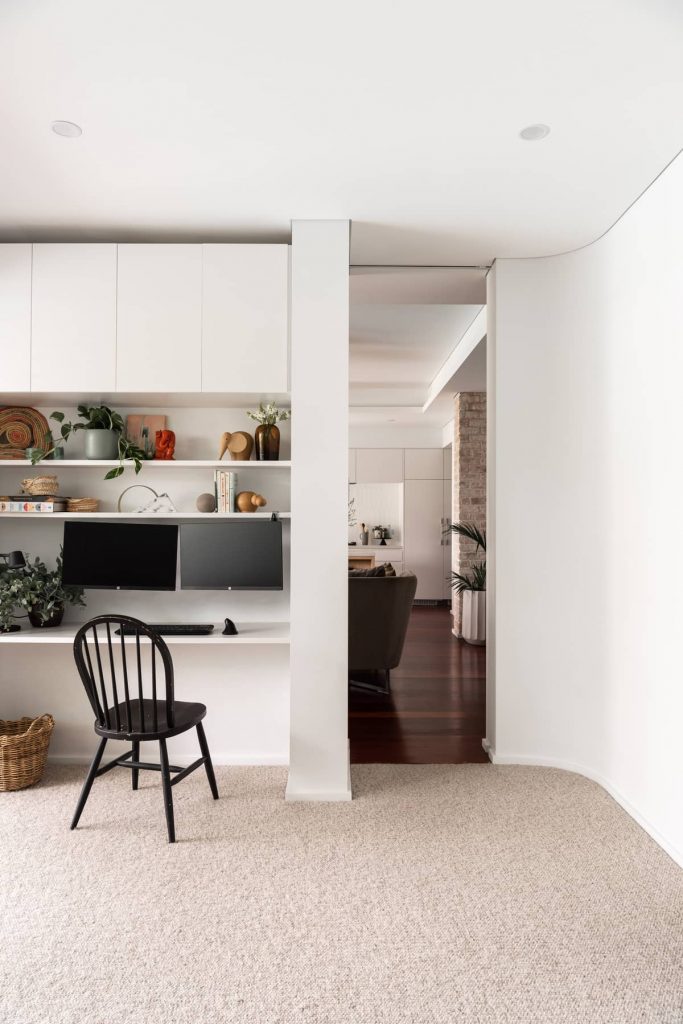 home office 683x1024 A Modernization of a Character Home by Mountford Architects