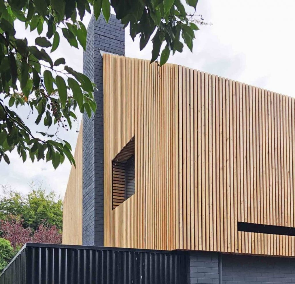 wooden cladding 1024x986 A Reinvigoration of a 1960s Detached House by Alter & Company