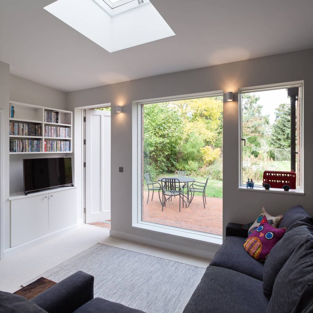 central rooflight 1024x1024 A Renovation of a Detached House in a Cambridge Conservation Area