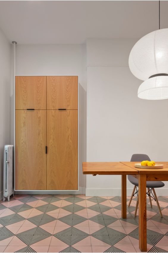 kitchen storage 100 Year Old Townhouse Renovation by Studio Officina Architecture