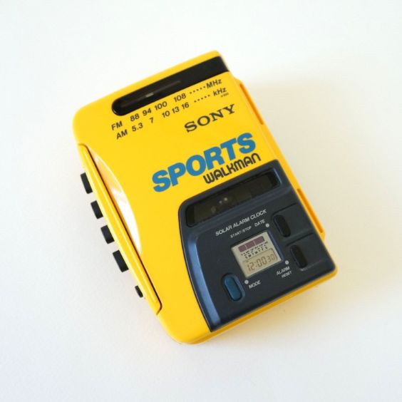 vintage 1980s sony sports walkman 20 Things Worth Money in Your Home That You Can Sell Right Now