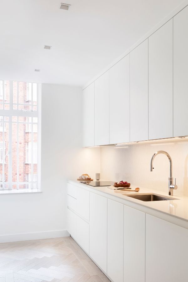 kitchen An 80sqm Apartment Renovation by Brosh Architects