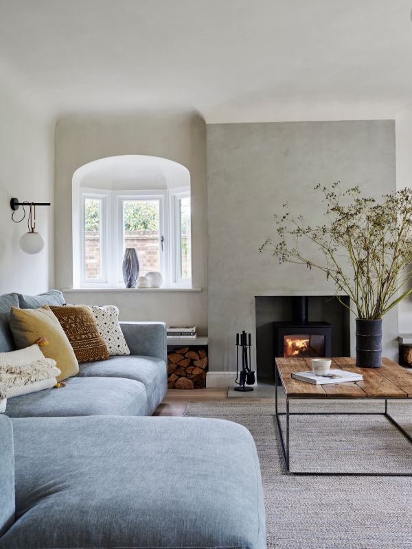 living room Renovation of a Stunning 1930s Detached Home by Yoko Kloeden Design