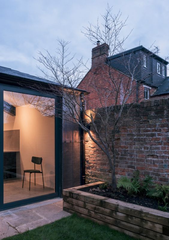 steel and glass extension A Material Driven Overhaul to a Victorian End Of Terrace by NOTO