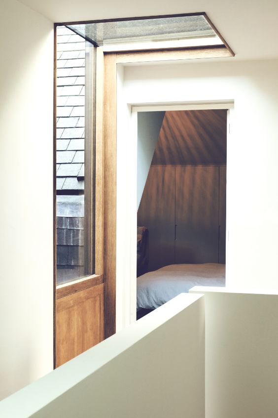 corner skylight Extension to a Traditional Victorian Terrace House by Paul Cashin Architects