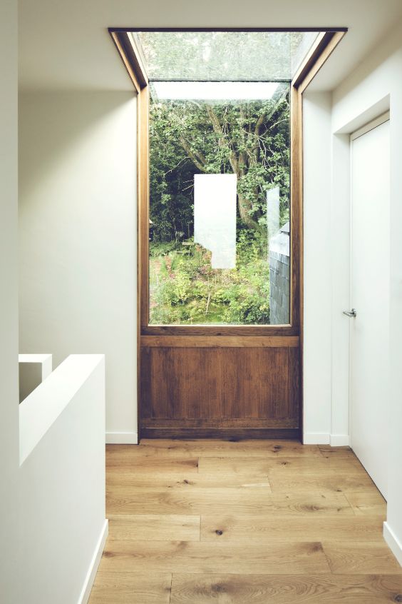 corridor and skylight Extension to a Traditional Victorian Terrace House by Paul Cashin Architects