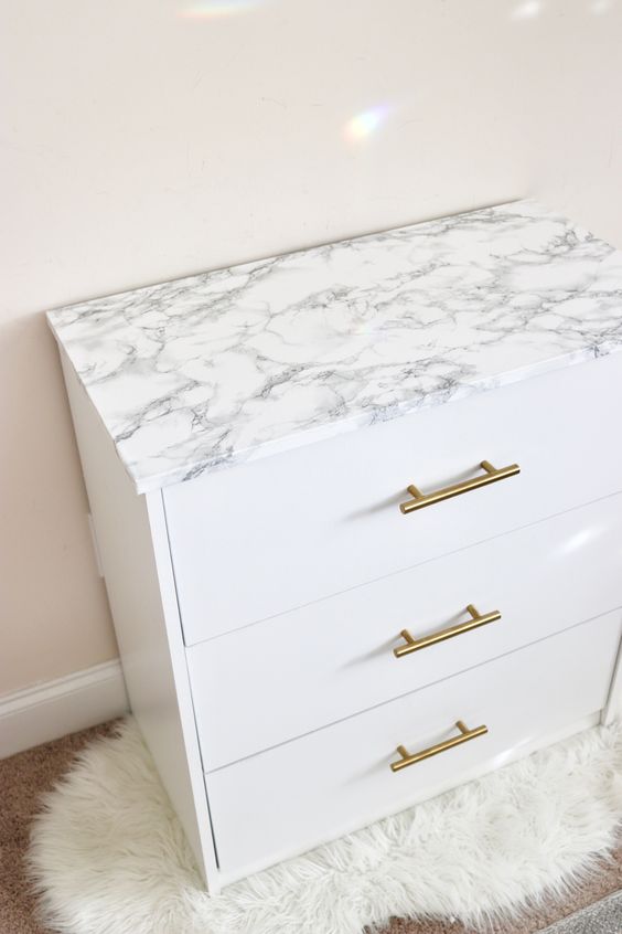 cute drawer 7 Versatile Applications Of Marble In Interior Design