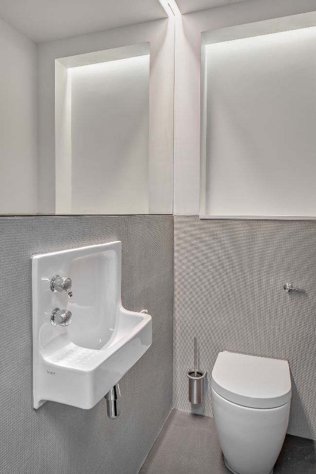 guest wc Marylebone Penthouse by Patalab Architecture