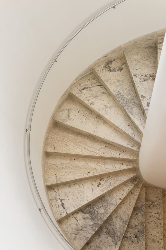 minimalist marble stairs 7 Versatile Applications Of Marble In Interior Design