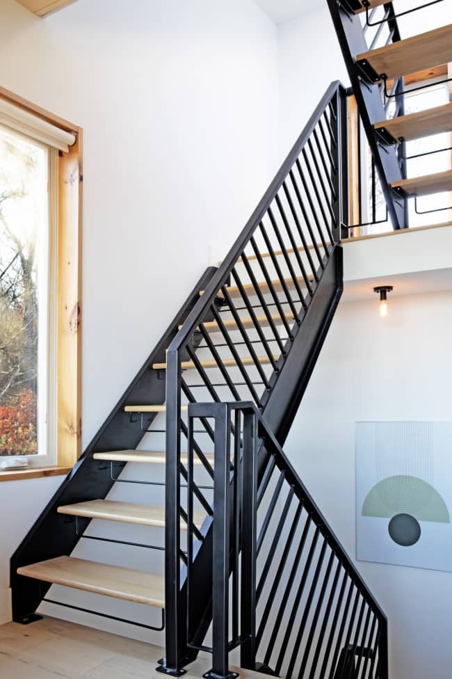 staircase A Modern Watchtower by Kimberly Peck Architect