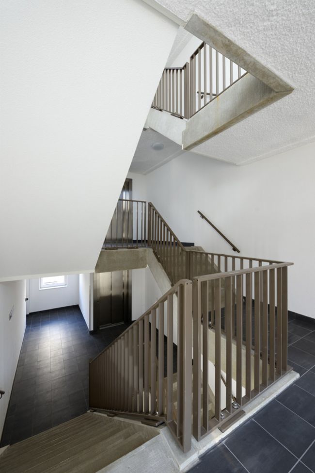 stairway 1 Social Housing Block by M3H Architects