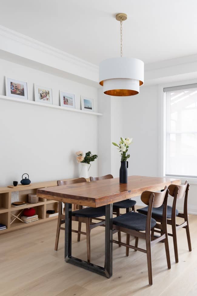 dining table Nunnery Transformed Into a Modern Family Home by Sansa Interiors