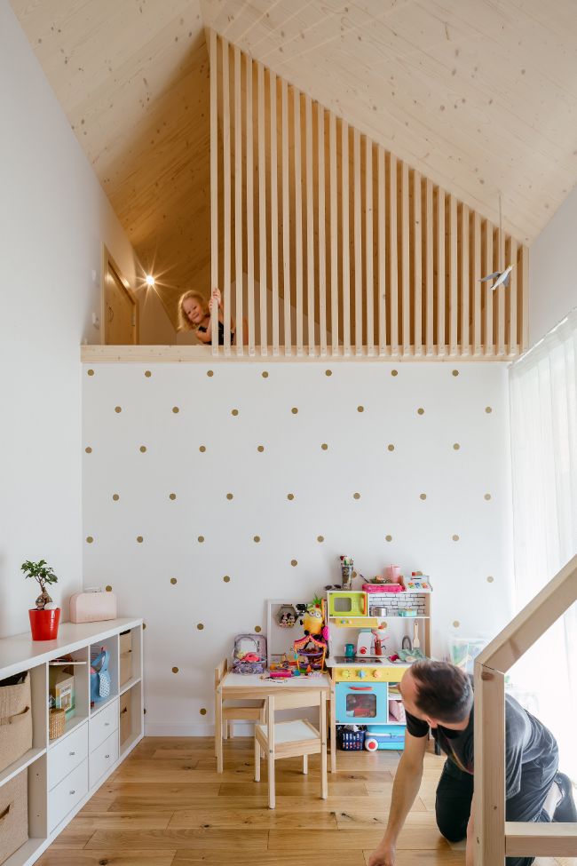 children bedroom House with In law Suite by KLAR