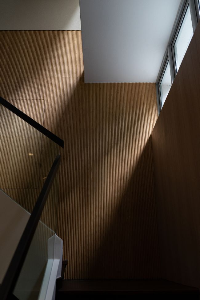 staircase to the ground floor East Coast Avenue by PI Architects