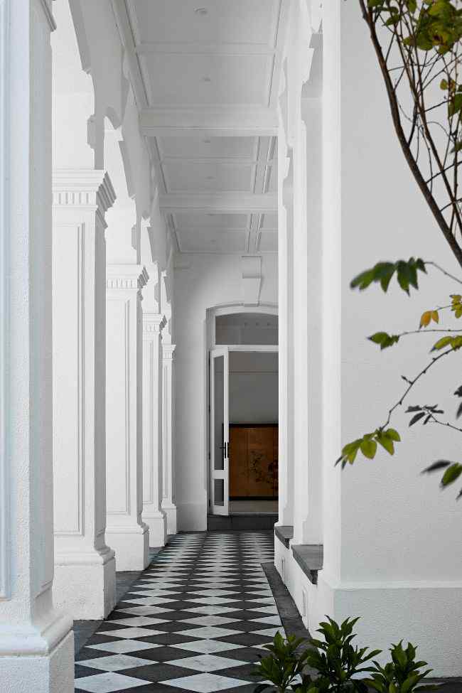 verandah 19th Century Victorian Italianate Home Restoration by Embrace Architects