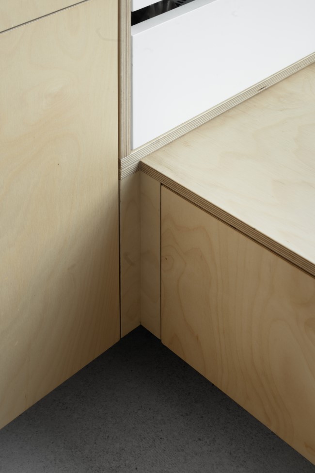 plywood details Four Sixty Five by Dalit Lilienthal Interior Design Studio