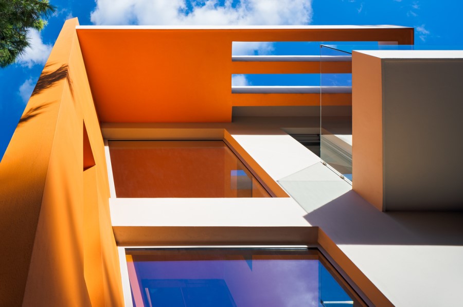 facade details Architecture’s Evolution Through the Abundant Use of Bold Colors by Kipseli Architects