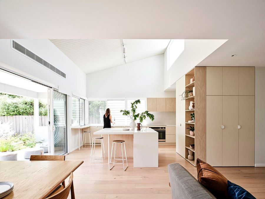 kitchen 1 Refurbishment of a Double Fronted Weatherboard Residence by Dan Gayfer Design