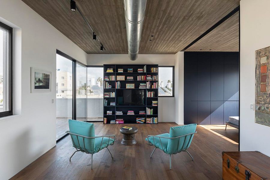 interior Bet Galim Duplex by Erez Shani Architecture