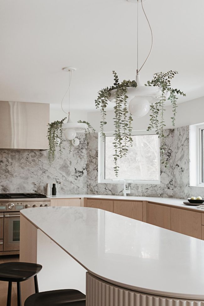 kitchen view A Full Interior Demolition and Renovation by Nako Design