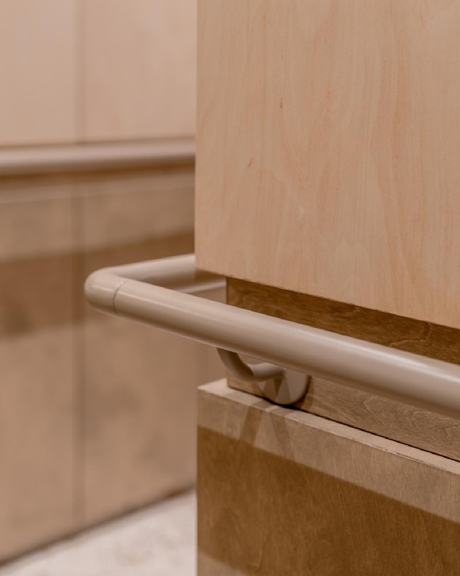 accessible bathroom handlebar Accessible Bathroom Design by Studio Kloek
