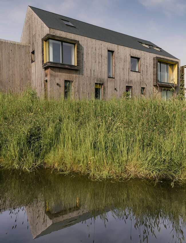 facade 2 An Eco Home in Wiltshires Baydons Lane Self Build Community