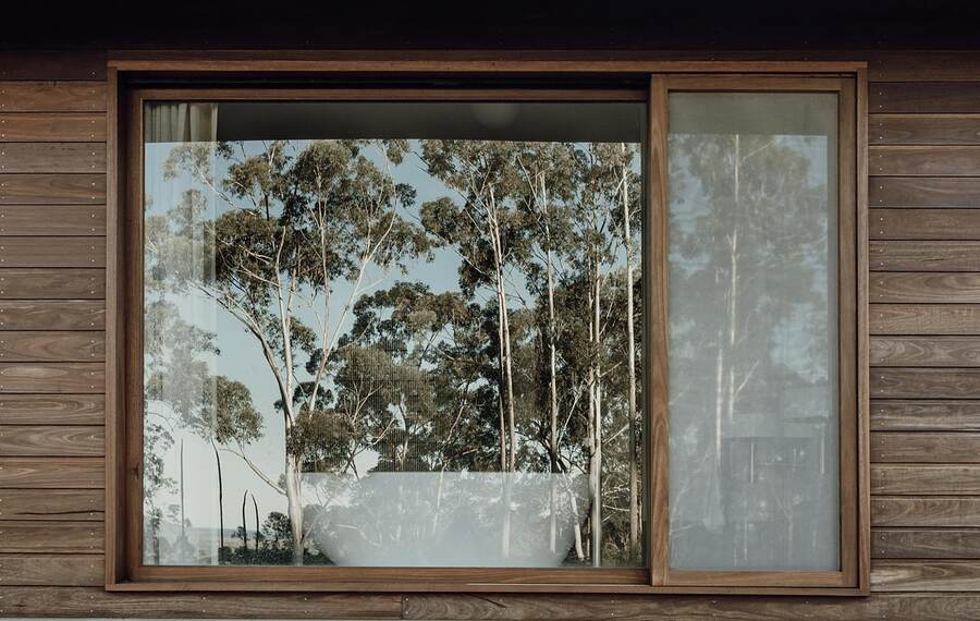 bathroom window Creating a Home for Connection: Blending Tradition, Landscape, and Flexibility