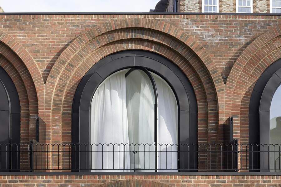 giant pivot door arch detail The Arches: A Fusion of Heritage, Context, and Sustainability