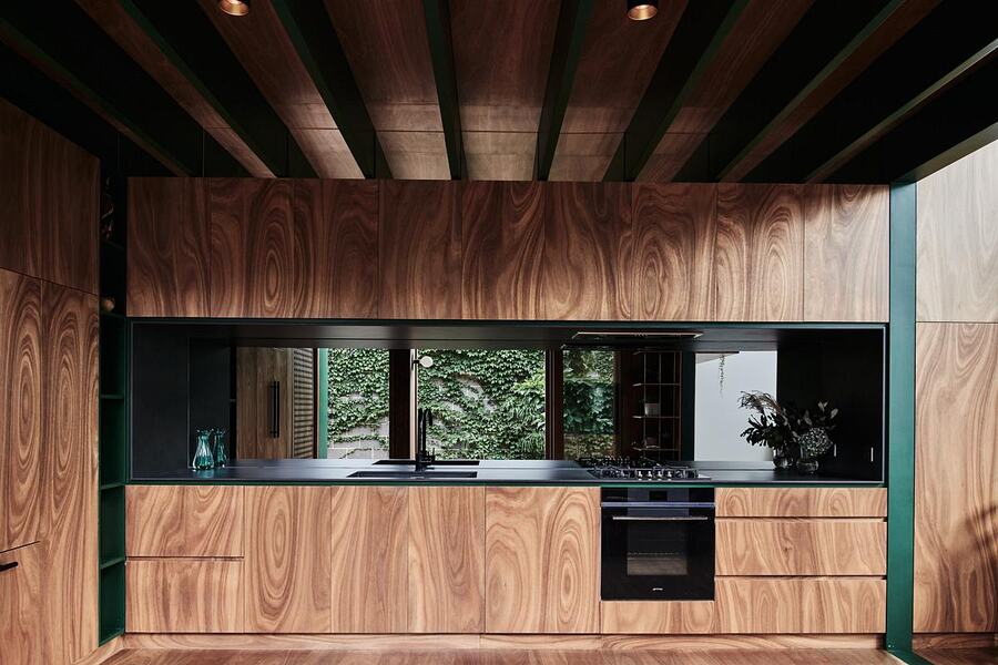 kitchen 1 Urban Densification: A Home of Flexibility and Charm by FIGR Architecture