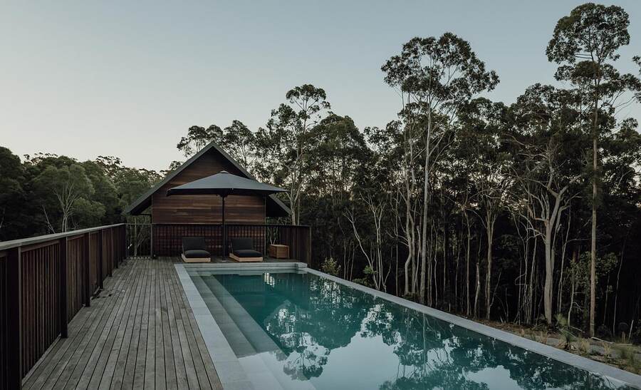 swimming pool Creating a Home for Connection: Blending Tradition, Landscape, and Flexibility