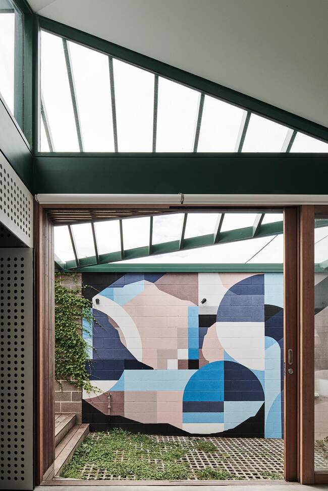 wall mural Urban Densification: A Home of Flexibility and Charm by FIGR Architecture
