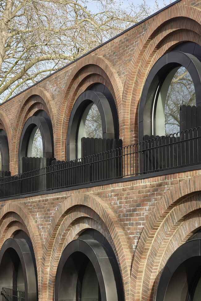 west facade detail The Arches: A Fusion of Heritage, Context, and Sustainability