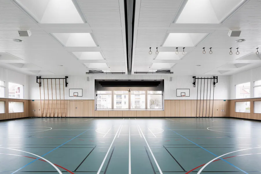 Sports hall details