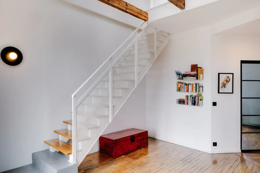 %name Duplex Apartment Renovation Near Paris by Atelier Varenne