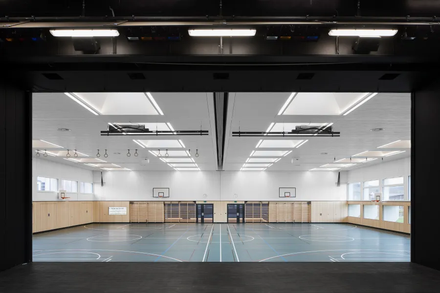 %name A Multi Purpose Hall Transformation by Lukas Imhof Architektur