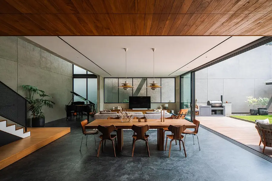 %name Jakartas Urban Retreat: A Fusion of Modernism and Cozy Interiors