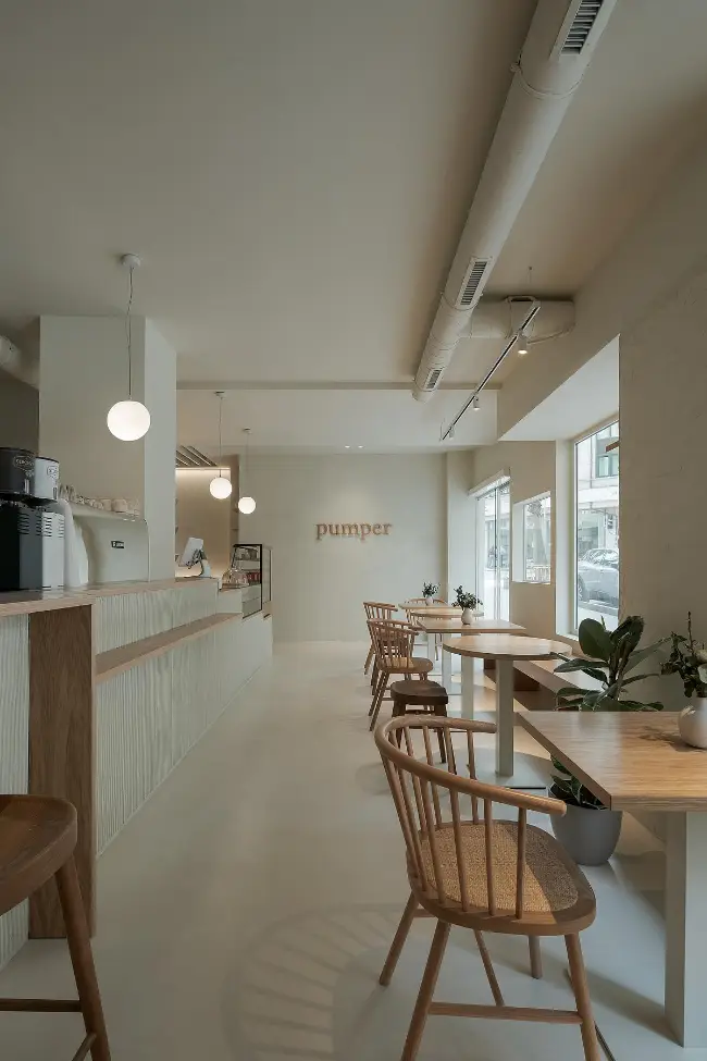 %name Pumper Cafe: A Sustainable Transformation with a Homogeneous and Healthy Image